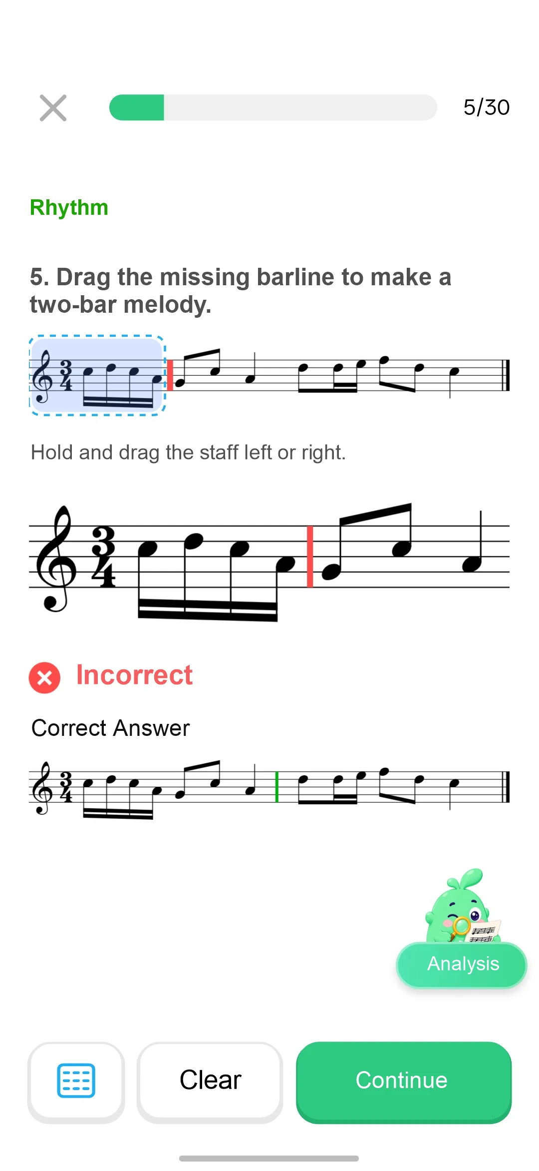 Focus on questions. Understand the music.